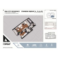 Stan broj 4, Jednoiposoban od 47.60m2