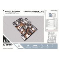 Stan broj 13, Četvoroiposoban 122.80m2