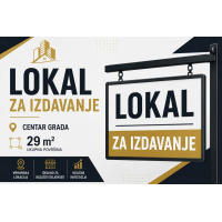 Lokal za izdavanje, Centar, 300€, 29m²