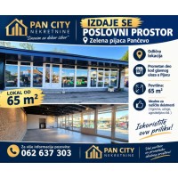 Lokal za izdavanje, Centar, 650€, 65m² Lokal za izdavanje, Centar, 650€, 65m²
