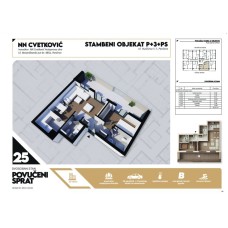 Stan broj 25 Dvosoban 65,05m2