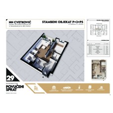 Stan broj 29 Dvosoban 50,77m2